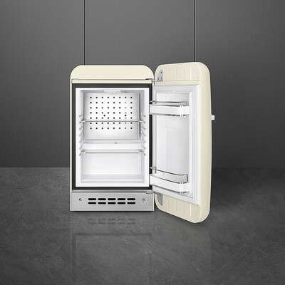 Smeg - Minibar FAB5RCR6 50'S RETRO STYLE - kremowy