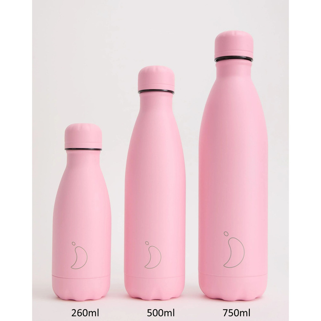 Butelka termiczna Chilly's | 750ml | Różowa pastel - Chilly's Bottles