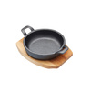 Patelnia żeliwna z rączkami z deską do serwowania 12,5 cm - Artesà