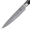 Shiori - 3-Set Kuri Murō + Santoku + Sifu - zestaw trzech noży ze stali Damasceńskiej