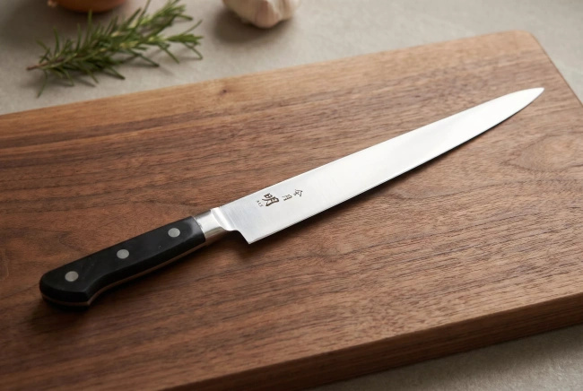 Fuji Cutlery Akira Reigetsu Nóż do plastrowania Slicer 27 cm FC-0105