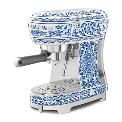 Smeg - Ekspres do kawy Ecf02dgbeu Blu Mediterraneo