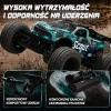 Auto zdalnie sterowane Extralink RC SC10 4WD, niebieskie, skala 1:10, zestaw RTR