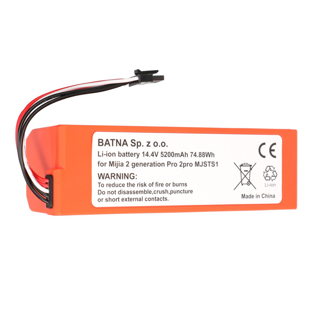 Extralink | Bateria, akumulator do odkurzacza | zamiennik dla Xiaomi Mop p/Mop Pro2 Pro 2pro Mmjsts1 14.4V 5200mAh