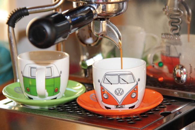 Vw Zestaw 4 Filiżanki Bus Espresso