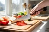Dan Woo Tamahagane Santoku 19,5 cm - Nóż Szefa Kuchni 67 HRC