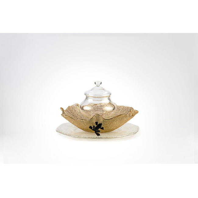 Patera Ø 37 Cm - Transparentna - Ivv