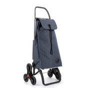 Torby na zakupy rolser i-max tweed 6 granatowy