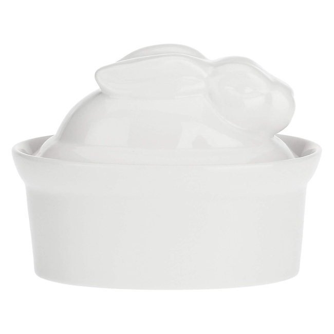 La Porcellana Bianca Terrine Naczynie Do Zapiekania Królik 10 x 7 cm