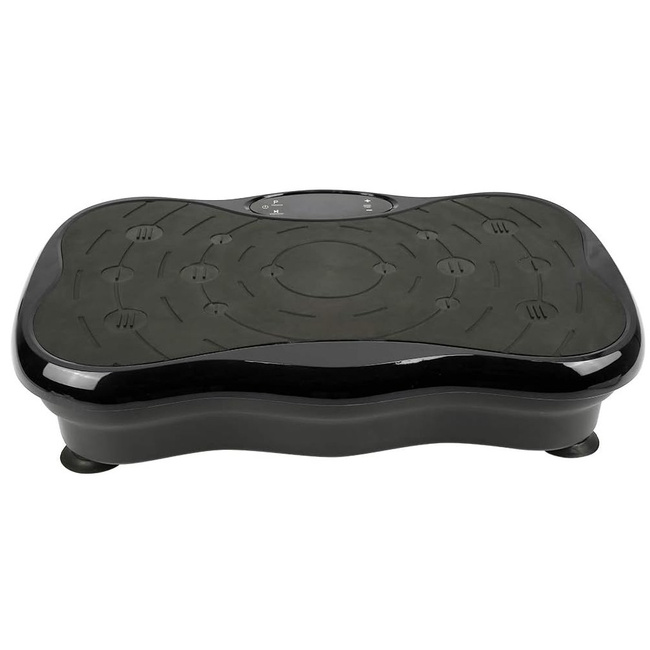 EXTRALINK Moonwalk Spinmove Platforma Wibracyjna Fitness 200W Bluetooth Gumami Oporowymi Czarna