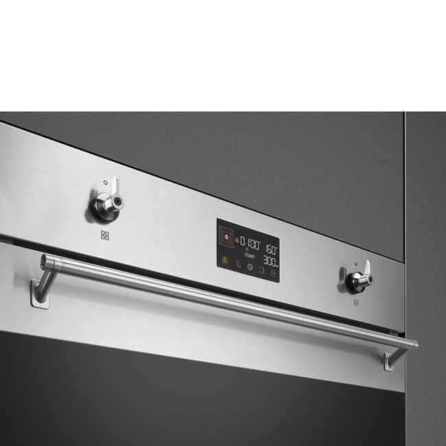 Smeg - Piekarnik, speedwaveXL, Classica CLASSICA SO6302M2X Stal nierdzewna