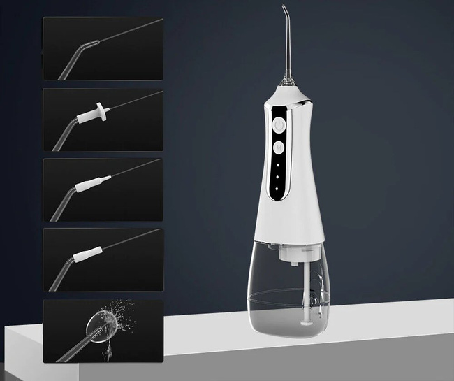 EXTRALINK Beauty Intelligent Water Flosser L10 Irygator Bezprzewodowy 300ml 3 Tryby IPX6 2000mAh