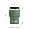 Asobu Mini Pick Up Basil Green 355ml