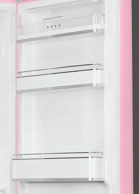 Smeg - Chłodziarko-zamrażarka FAB32RPK6 50'S STYLE - pastelowy róż