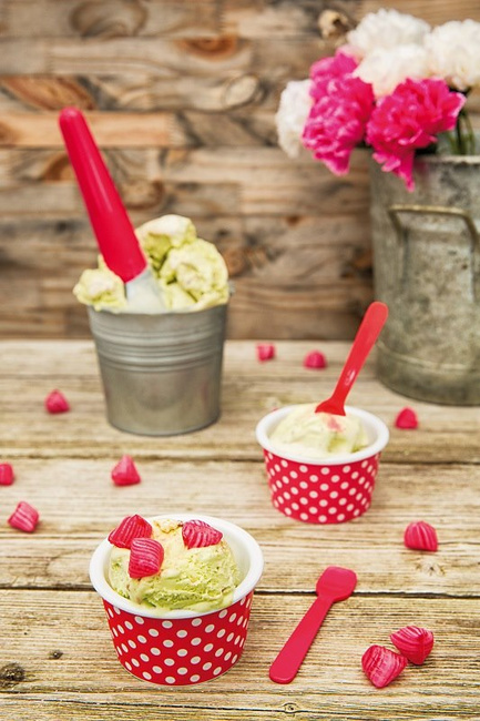 Miseczka na lody, Niebiesko - biała - Zak!designs