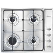 Smeg - Płyta kuchenna SELEZIONE S64S Stal nierdzewna