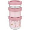 Pojemnik na przekąski piętrowalny Mio 3-częściowy Fairy & Garden 108034065406