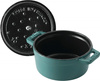 Mini Cocotte Mini Garnek Żeliwny Okrągły 250 Ml, Eukaliptusowy - Staub