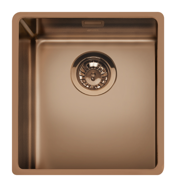 Smeg - Zlewozmywak Ze Stali Nierdzewnej Mira Vstr34Cux Miedź