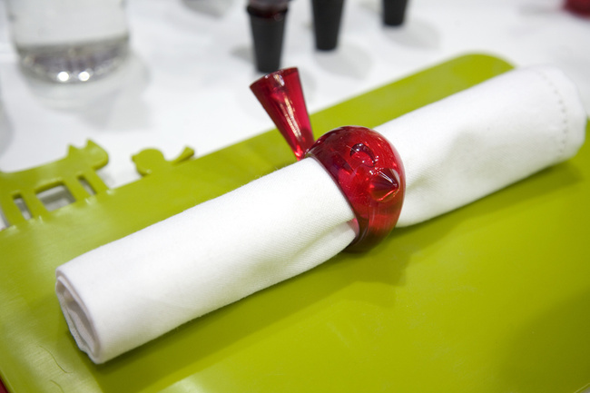 Obrączka na serwetki Pi:P mix kolorów ptaszek tworzywo sztuczne Koziol