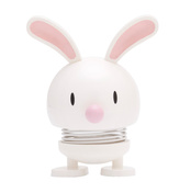 Hoptimist Bunny White figurka świąteczna dekoracja biurka prezent na Wielkanoc