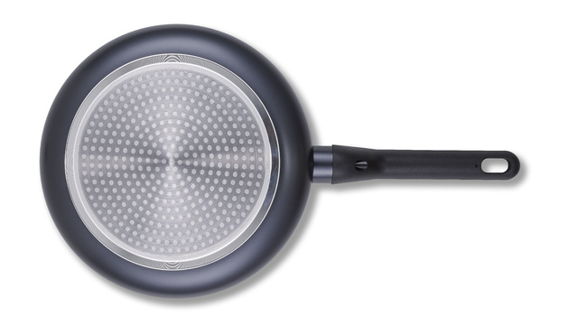 Patelnia głęboka Brabantia Onyx 26 cm ze szklaną pokrywką