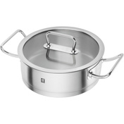 Pro Patelnia Sauté 2h z pokrywką 24 cm - Zwilling
