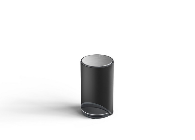 Kosz Okrągły Wolnostojący 10L. Carbon Black Arc - Joseph Joseph