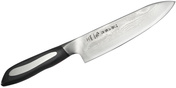 Nóż szefa kuchni Tojiro Flash FF-CH180, stal damasceńska VG-10, 18 cm