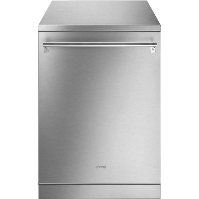 Smeg - Zmywarka wolnostojąca z panelem odkrytym CLASSICA LVS345BQSTX Stal nierdzewna