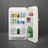 Smeg - Happybar FAB10HRCR6 50'S RETRO STYLE - kremowy