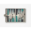 Reverra - Backgammon - Szaro/Zielony - Printworks