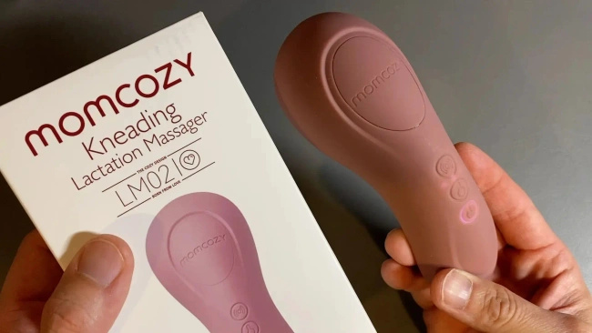 Masażer laktacyjny Momcozy LM02 z podgrzewaniem, ugniataniem i wibracjami