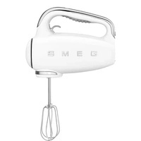 Smeg - Mikser ręczny, biały Hmf01wheu 50's style