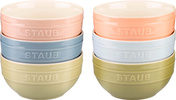 Staub Serving Zestaw 6 Misek 14 Cm, Wielokolorowe