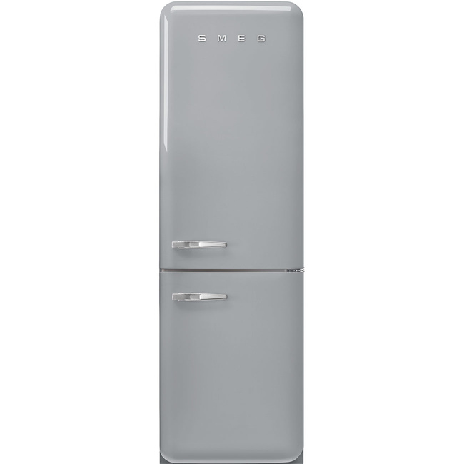Smeg - Chłodziarko-zamrażarka FAB32RSV6 50'S RETRO STYLE - srebrny