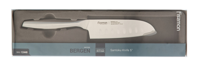 Fissman Bergen Nóż Kuchenny Małe Santoku 13cm - Fissman