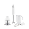 Smeg - Blender ręczny z akcesoriami 50's style HBF03WHEU Biały