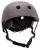 Kask rowerowy dla dzieci Tracker - Love 2 Ride, rozm. S, 50-54 cm z lampką LED i klipsem magnetycznym Graphite - Sunbaby