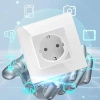 Extralink Smart Life Wall Socket Set Pro | Zestaw inteligentne gniazdko + ramka | Kolor Biały, 230V, WiFi, Tuya