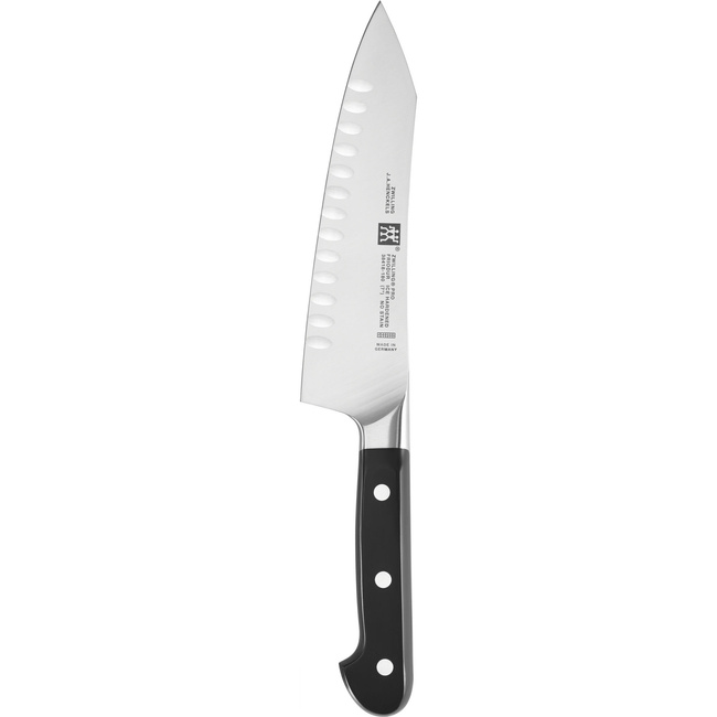 Kompaktowy Nóż Santoku Z Rowkami 18 Cm - Zwilling