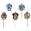 Pme papierowe toppery na babeczki Hogwart Harry Potter (6 sztuk)