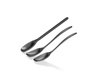 Łyżki kuchenne 3szt Carbon Black - Rosti