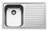 Smeg - Zlewozmywak ze stali nierdzewnej Omni Sp791D-2 Stal nierdzewna.