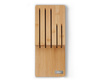 Zestaw 5 noży w bamb. organizerze Elevate Steel - Joseph Joseph