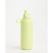 Butelka termiczna Chilly's Series 3 Flip ze słomką, 500 ml, Limelite