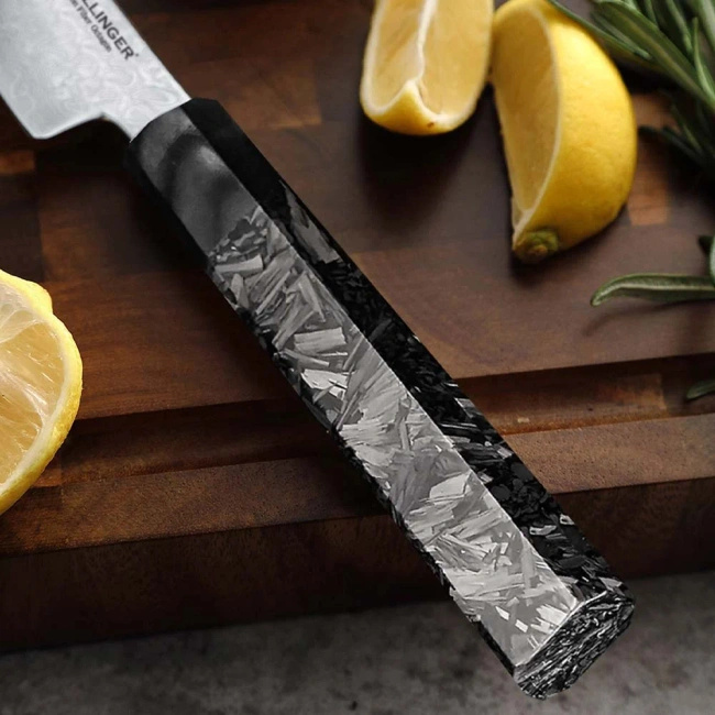 Dellinger Carbon Fiber Octagon Nóż Utility 14 cm