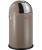 Kosz na śmieci ciepły szary 50l Pushboy Wesco