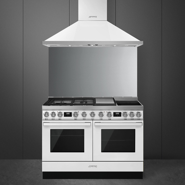 Smeg - Kuchnia wolnostojąca Portofino CPF120IGMPWH - biały