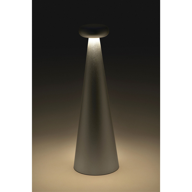 Lampa stołowa, Szara Bedin - Alessi